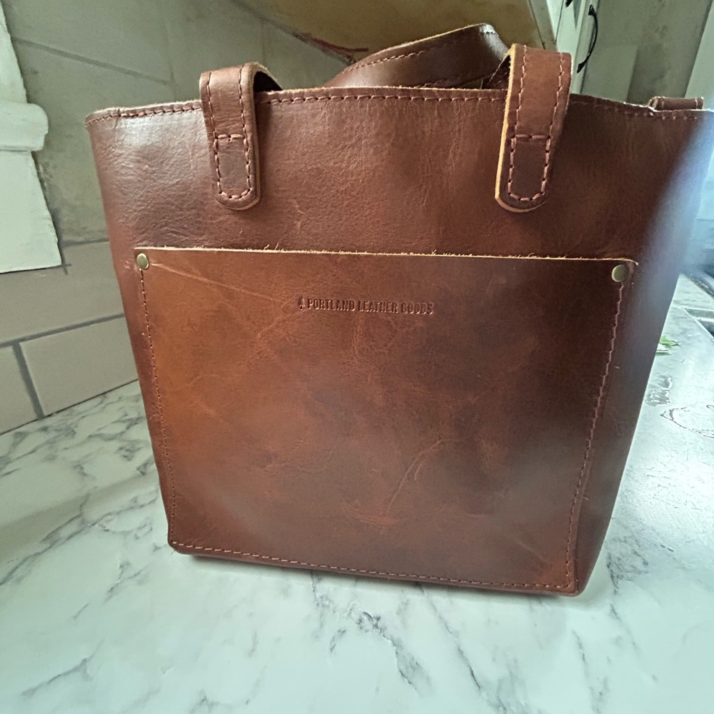 Portland Leather mini Tote Bag